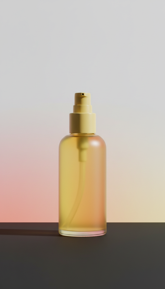 Smoothing Serum in Sunlit Yellow Glass